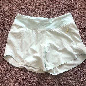 Light aqua Ivivva shorts - worn once!
